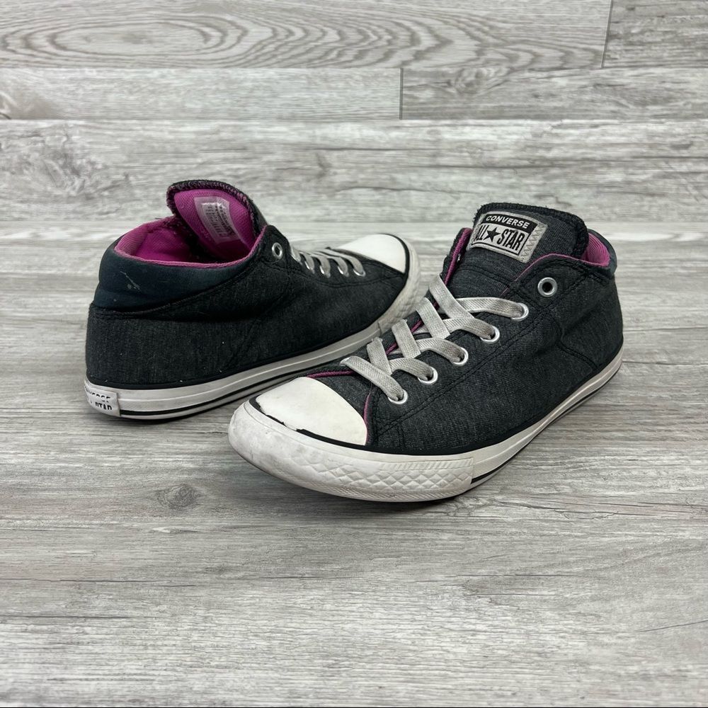 CONVERSE Chuck Taylor All Star MADISON Mid Top Women's Casual Shoe Size 5 Gray